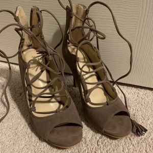 Vince Camuto lace up heels